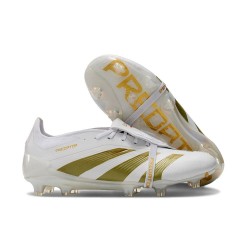 Adidas Predator Elite Tongue FG Ftwr White Gold Met