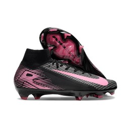 Nike Zoom Mercurial Superfly 10 Elite FG Black Pink