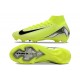 Nike Zoom Mercurial Superfly 10 Elite FG Volt Silver Black