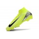 Nike Zoom Mercurial Superfly 10 Elite FG Volt Silver Black