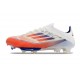 New adidas F50 + Elite FG Advancement - Footwear White Solar Red Lucid Blue
