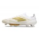 New adidas F50 + Elite FG Ftwr White Gold Met
