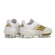 New adidas F50 + Elite FG Ftwr White Gold Met