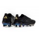 New adidas F50 + Elite FG Core Black Iron Met Gold Met