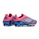 New adidas F50 + Elite FG Solar Blue Ftwr White Pink