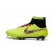 High Top Nike Magista Obra FG ACC Soccer Cleats Volt Black
