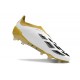 adidas Predator Elite Laceless FG White Gold Silver