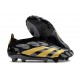 adidas Predator Elite Laceless FG Black Gold