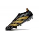 adidas Predator Elite Laceless FG Black Gold