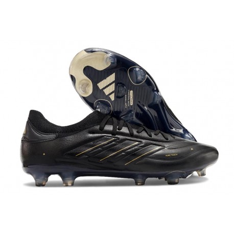 Adidas Copa Pure 2 Elite + FG Shoes Core Black Carbon Gold Met