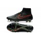 High Top Nike Magista Obra FG ACC Soccer Cleats Black Green Crimson