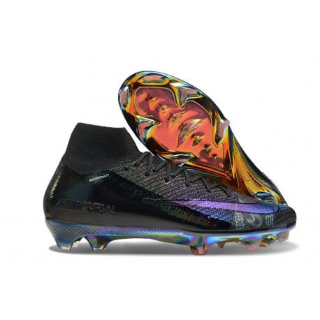 Nike Zoom Mercurial Superfly 10 Elite FG Black Purple