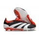 adidas Predator Elite FG Low Black White Red
