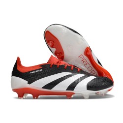 adidas Predator Elite FG Low Black White Red