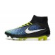 New Mens Nike Magista Obra FG Football Shoes Black Blue White