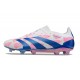 adidas Predator Elite FG Low White Pink Blue