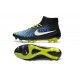 New Mens Nike Magista Obra FG Football Shoes Black Blue White