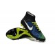 New Mens Nike Magista Obra FG Football Shoes Black Blue White