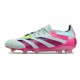 adidas Predator Elite FG Low Almost Blue Lucid Pink