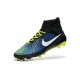 New Mens Nike Magista Obra FG Football Shoes Black Blue White