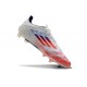 adidas F50 Elite FG Cleats Advancement - White Solar Red Lucid Blue