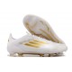 adidas F50 Elite FG Cleats White Golden