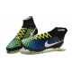 New Mens Nike Magista Obra FG Football Shoes Black Blue White