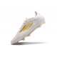 adidas F50 Elite FG Cleats White Golden