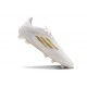 adidas F50 Elite FG Cleats White Golden