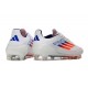adidas F50 Elite FG Cleats White Red Blue