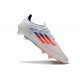 adidas F50 Elite FG Cleats White Red Blue
