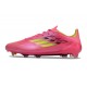 adidas F50 Elite FG Cleats Pink Yellow