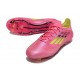 adidas F50 Elite FG Cleats Pink Yellow