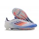 adidas F50 Elite FG Cleats White Blue Red