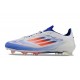 adidas F50 Elite FG Cleats White Blue Red