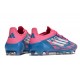 adidas F50 Elite FG Cleats Solar Blue Ftwr White Pink