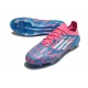 adidas F50 Elite FG Cleats Solar Blue Ftwr White Pink