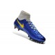 New Mens Nike Magista Obra FG Football Shoes Blue Yellow Grey