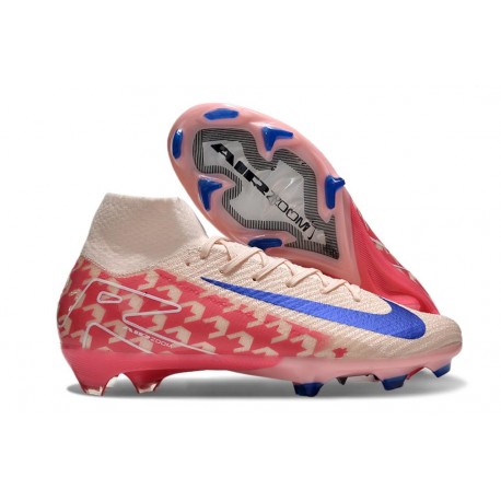 Nike Air Zoom Mercurial Superfly X Elite FG Pink Red Blue