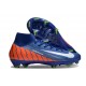 Nike Air Zoom Mercurial Superfly X Elite FG Blue Orange White