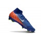 Nike Air Zoom Mercurial Superfly X Elite FG Blue Orange White