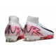 Nike Air Zoom Mercurial Superfly X Elite FG White Red Black