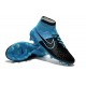 New Mens Nike Magista Obra FG Football Shoes Black Blue