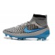 New Mens Nike Magista Obra FG Football Shoes Wolf Grey Blue