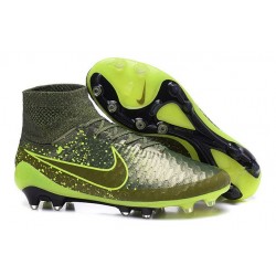 New Mens Nike Magista Obra FG Football Shoes Power Clash Green