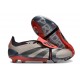 adidas Predator Elite Foldover Tongue FG Vivid Horizon - Platin Metallic Aurora Black Turbo