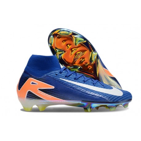 Nike Mercurial Superfly 10 Elite FG Hyper Royal White Orange
