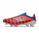 adidas F50 + FG LL Soccer Cleat Red Blue White
