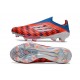adidas F50 + FG LL Soccer Cleat Red Blue White