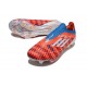 adidas F50 + FG LL Soccer Cleat Red Blue White